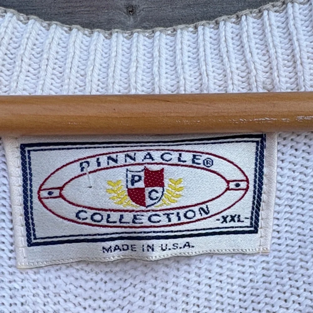 Vintage Pinnacle Collection golf sweater size XXL (fits XL) - Picture 7 of 8